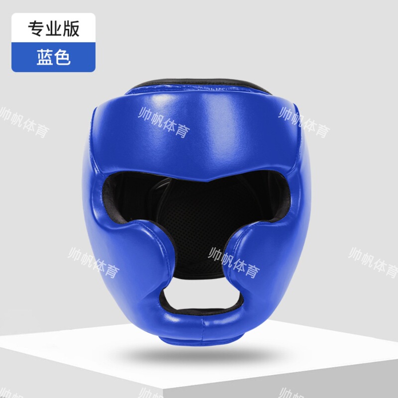 ボクシングヘルメット子供用サンダーヘッドプロフェッショナルフリーファイトヘッドガードサンダーキャップ完全保護マスクヘッドガード|undefined