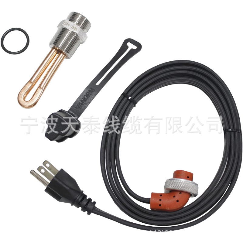 康明斯 潍柴 缸体加热器 冷却液加热塞 发动机预热器 发绿处理