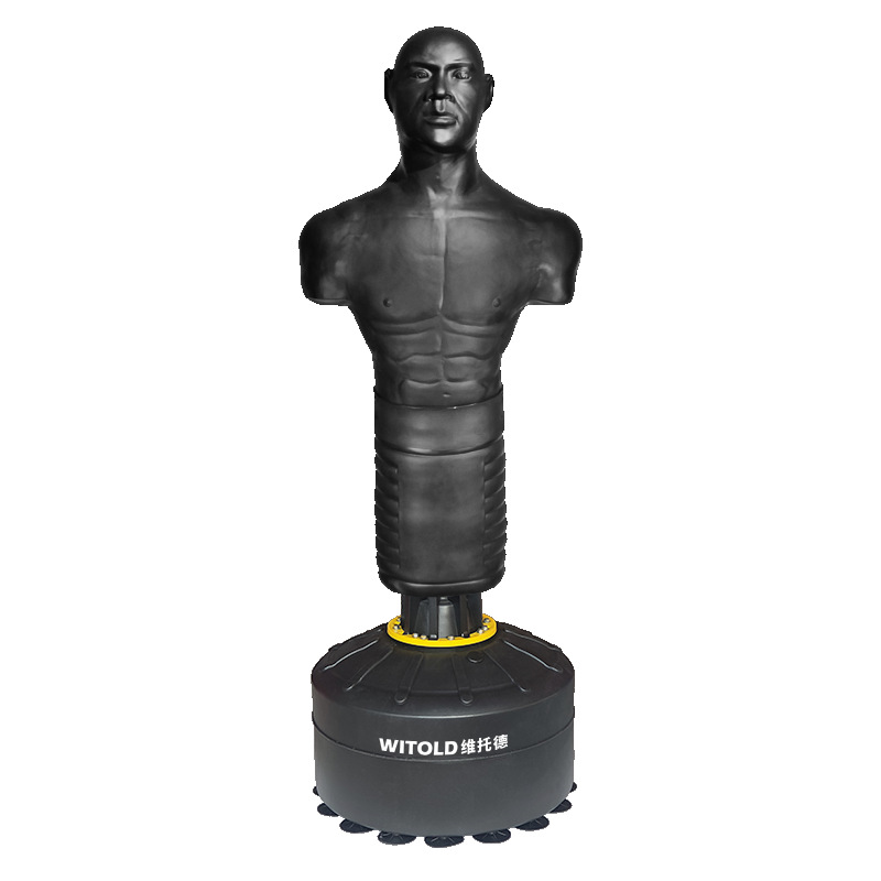 専門のシリカゲル人形砂袋不倒翁立式人型サンドバッグボクシング格闘訓練器材がダミーを発散する