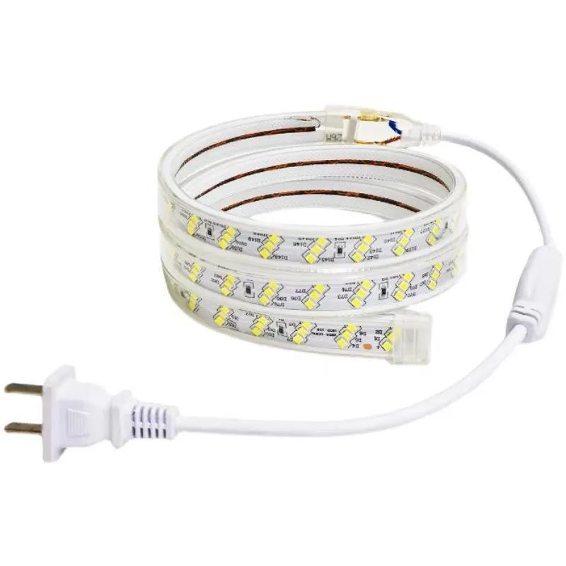 Water lights led2835 Highlight indoor suspended ceiling outdoors high pressure 220V Double row, three row LED Flexible Strip Light