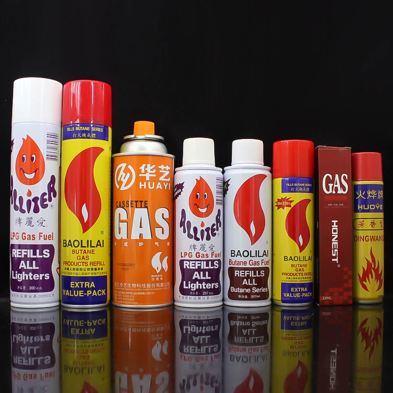Бутановая газовая зажигалка Специальный газовый аксессуар Бутановый газовый универсальный газовый баллон высокой чистоты бутановый газ оптовая продажа