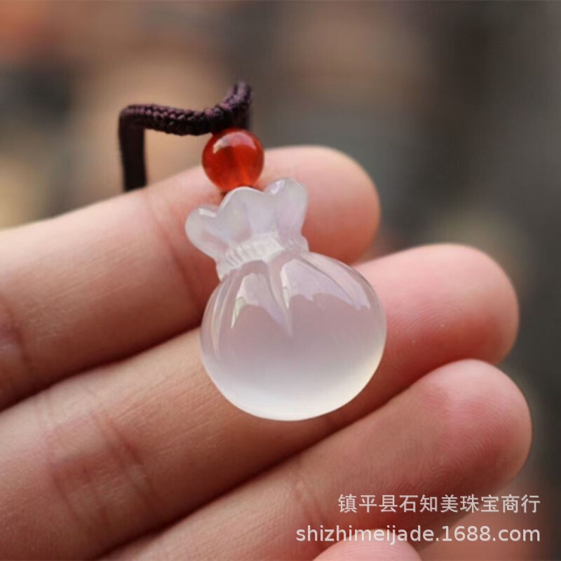 氷玉白玉弥勒仏玉ペンダント男女兼用瑪瑙祥雲ロック貔貅各種ペンダント在庫直販|undefined