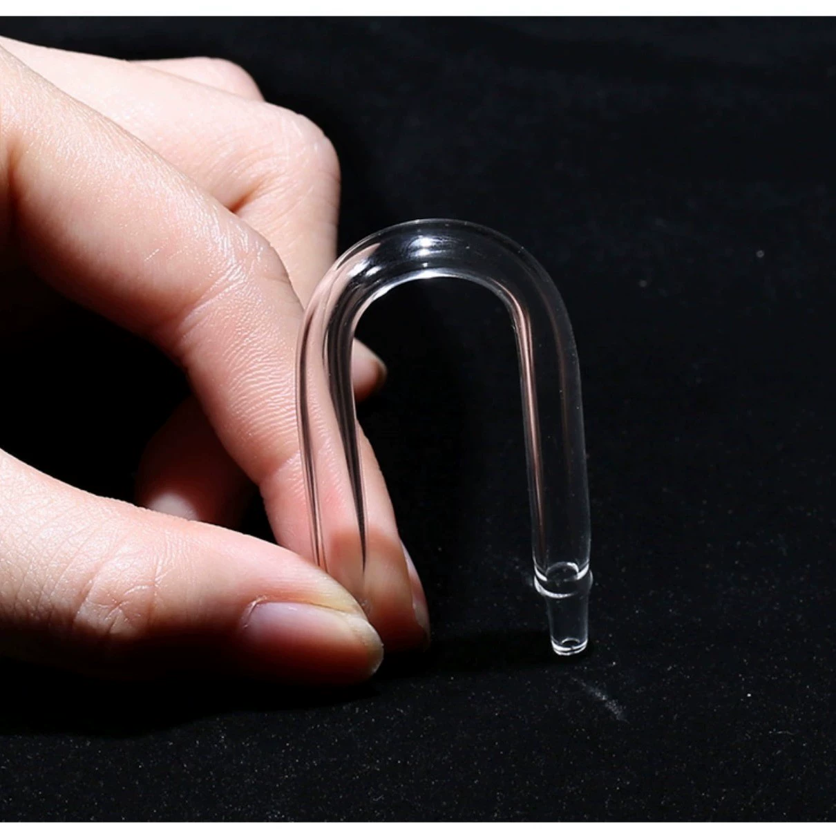 Стеклянная U-Образная Трубка диоксида углерода СО2 рафинер соломенный резервуар U-образная Соединительная труба локоть труба воздуховод Завод прямых поставок