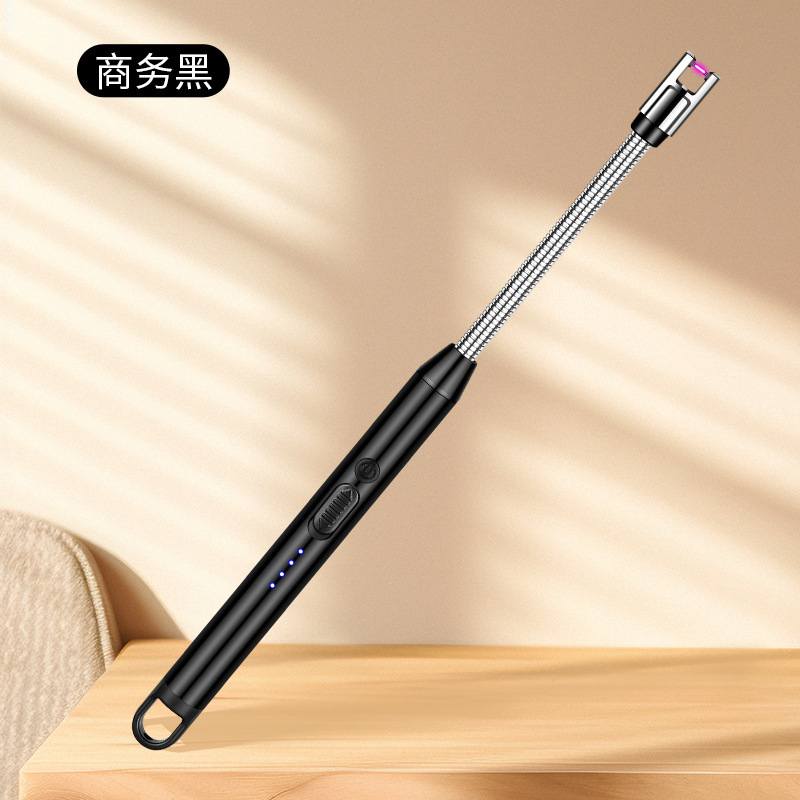 JL825 Encendedor de estufa de gas largo vela encendedor de carga de pulso encendedor electrónico encendedor