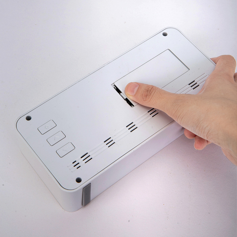 Deli 8827 reloj despertador electrónico simple dormitorio de los niños luminoso digital inteligente reloj para estudiantes image 3