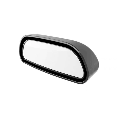 Car rearview mirror auxiliary reversing mirror, high-definition mirror to expand field of view, blind spot long-shaped mirror, additional mirror (Large field of view rear view auxiliary mirror) - 088-black-mirror-1-piece