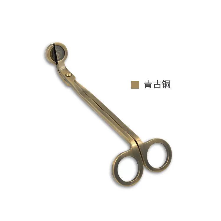 Stainless steel candle snips, wicking tool, candle wick snips, candle extinguishers, scented candle tools extinguishing snips, in-stock wholesale