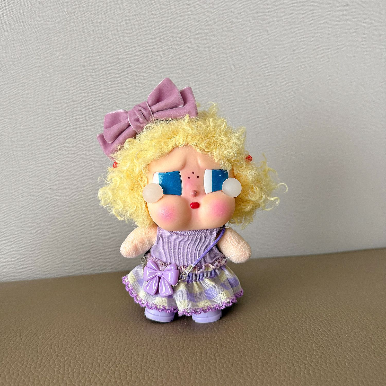 Set, headband, vest, pendant with bow, 5 pieces