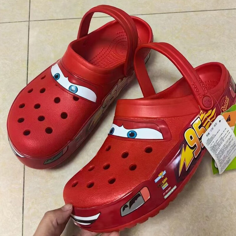 Croc Shoes 95 Car Adult Croc Shoes Beach Shoes Sandals Waterproof and Non-Slip