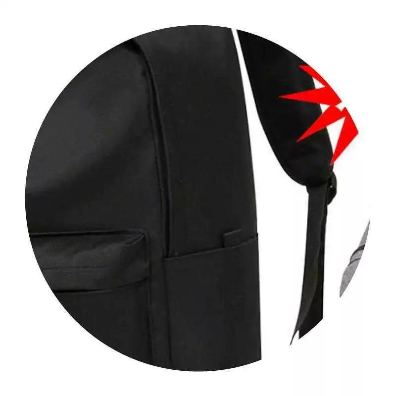 Capacious backpack, men's cloth travel bag for leisure