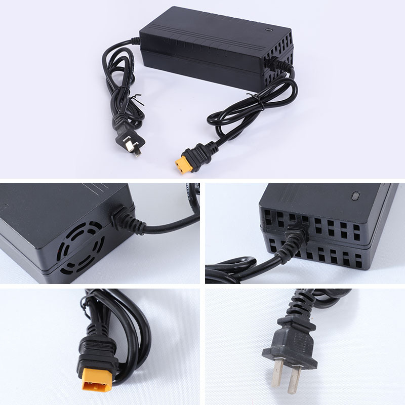 直販越境110V220V高出力電気自動車リチウム電池48V36V60V72Vリチウム電池充電器