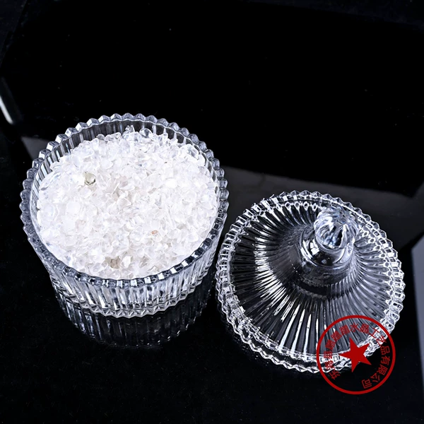 400g high quality white crystal gravel + yurt degaussing bowl