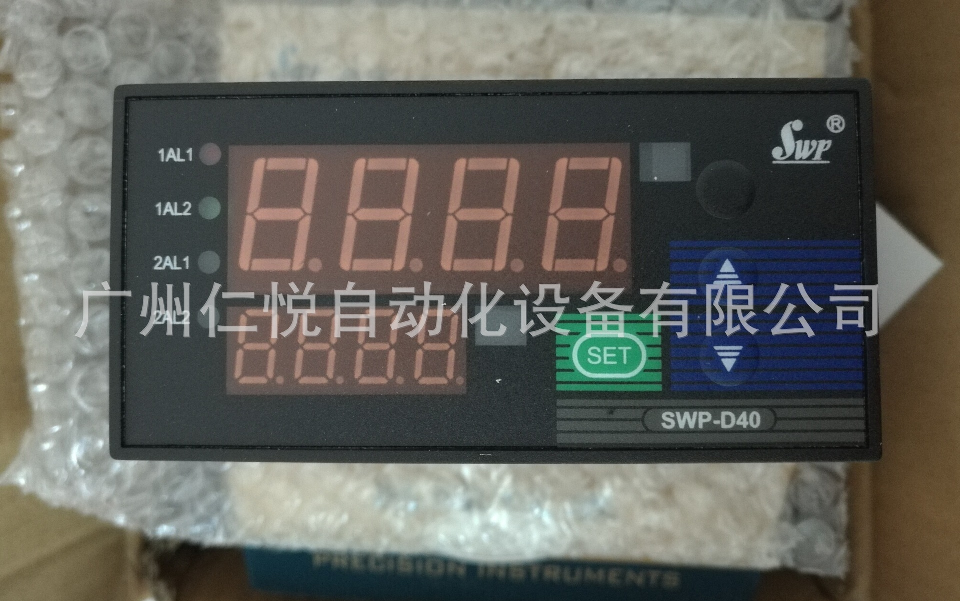 SWP-D403-02-12-HL-P(特殊)数显表温控器昌晖单路双屏显示仪表