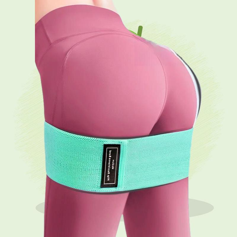 Elastic Band for Hip Training, Women's Yoga Fitness, Peach Butt Trainer, Hip Resistance Band
