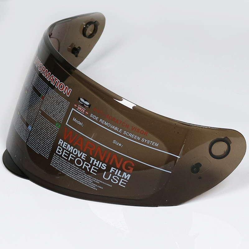 Coche eléctrico con casco completo, casco completo de otoño e invierno, coche eléctrico de carreras de imitación, coche eléctrico masculino, caballero, doble lente, cola larga