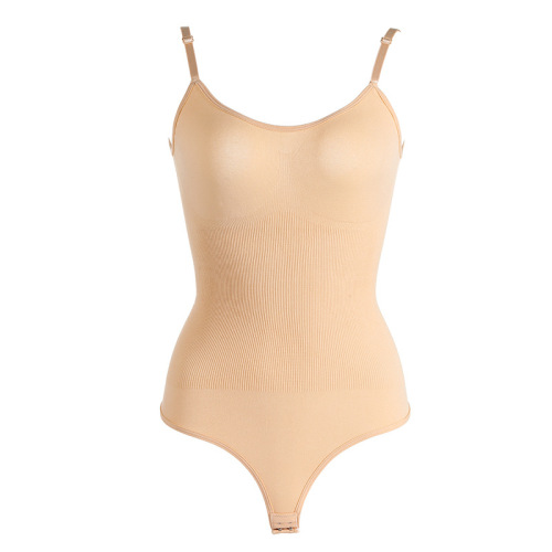 New cross-border body-shaping sling and chest-supporting one-piece bodysuit, tummy control, tight-fitting, shaping and arm-lifting one-piece corset