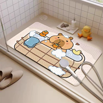 Avtomobil döşəmə paspasları – Children, Anti-Fall Waterproof Bathroom - bathtub-capibala-no-57-3665cm-official-authentic-product