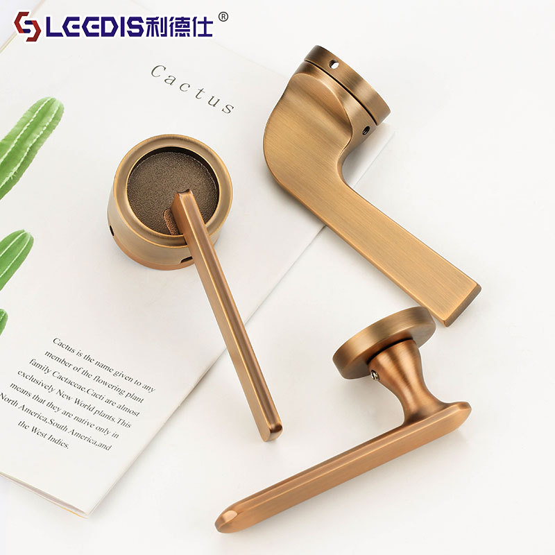 廠家直銷靜音室內房門鎖臥室房間實木門通用型鎖具簡約分體門鎖