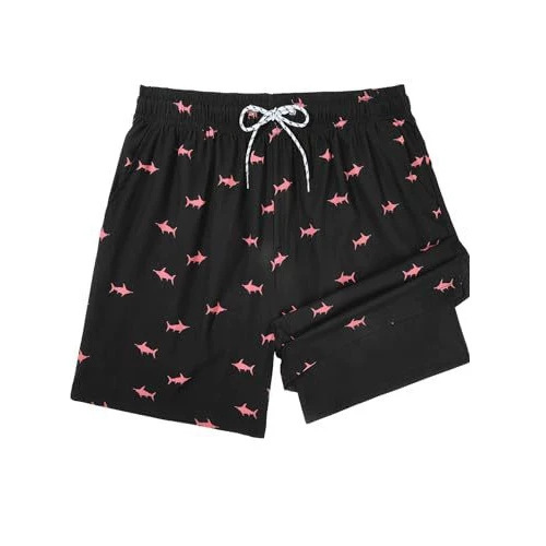 Men's Summer Casual Vacation Swim Trunks Trendy Style with Compression Lining Quick-Dry Beach Swim Shorts Men's Summer Casual Vacation Swim Trunks Trendy Style with Compression Lining Quick-Dry Beach Swim Shorts