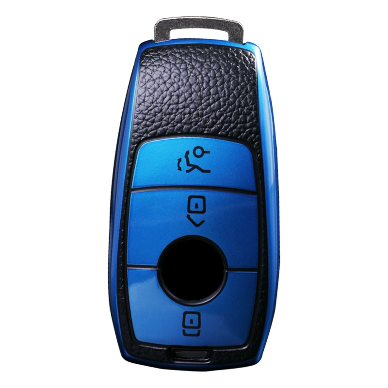 Leather car key pack is suitable for Mercedes -Benz's new E200L key cover E300LC C260 protective case