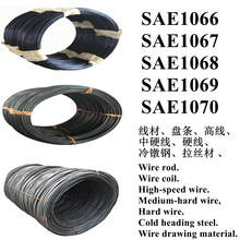SAE1066线材SAE1067钢线SAE1068卷线SAE1069盘条SAE1070弹簧钢线