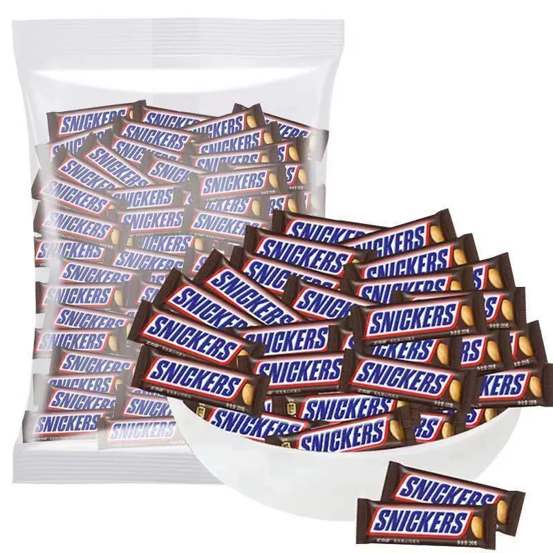 Снэк Snickers оптом, ассорти упаковки (12/23/46 батонов, 460 г бутыль, 1 кг пакет)