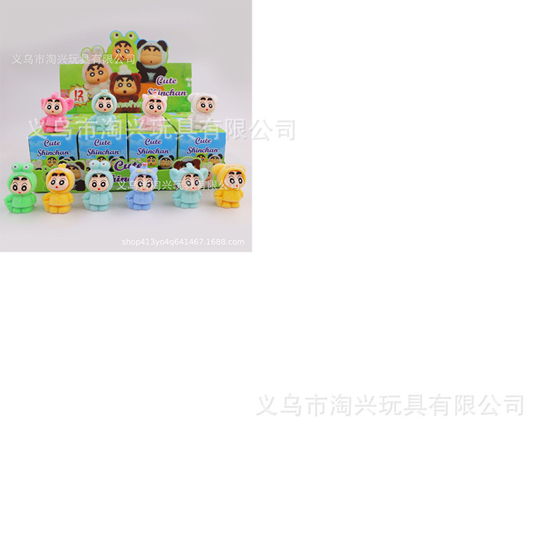 拉布布盲盒泡泡玛特公仔潮玩手办树脂摆件水豚小猪妖儿童盲袋玩具|undefined