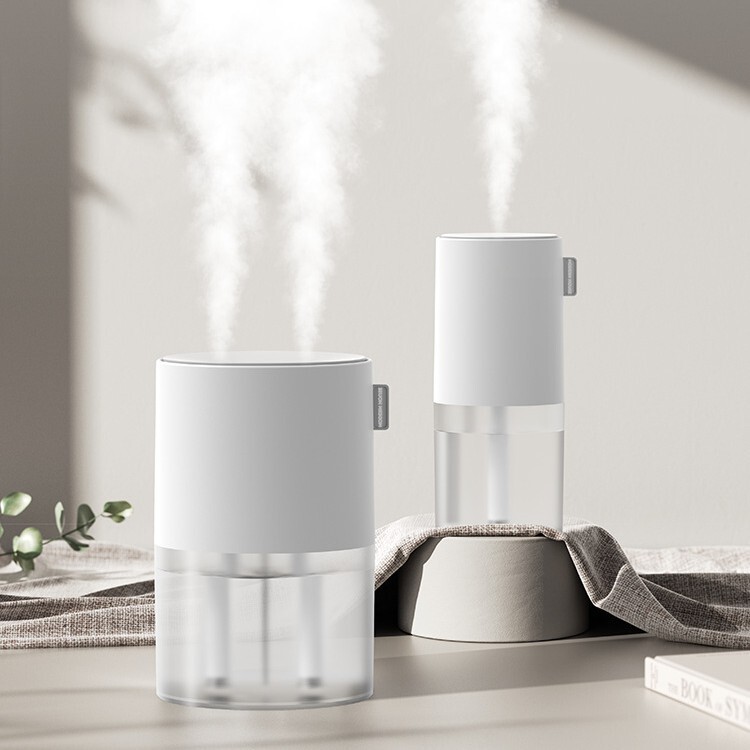 跨境新款2L双喷加湿器大容量防干烧家用静音小夜灯桌面加湿器|undefined