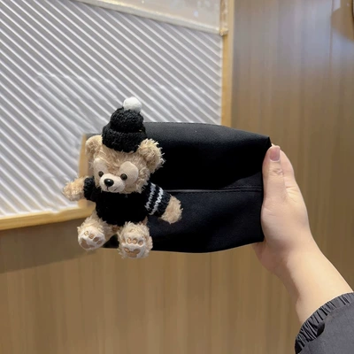 two-in-one hanging car tissue – Car tissue box/set - hat-rose-tissue-bag