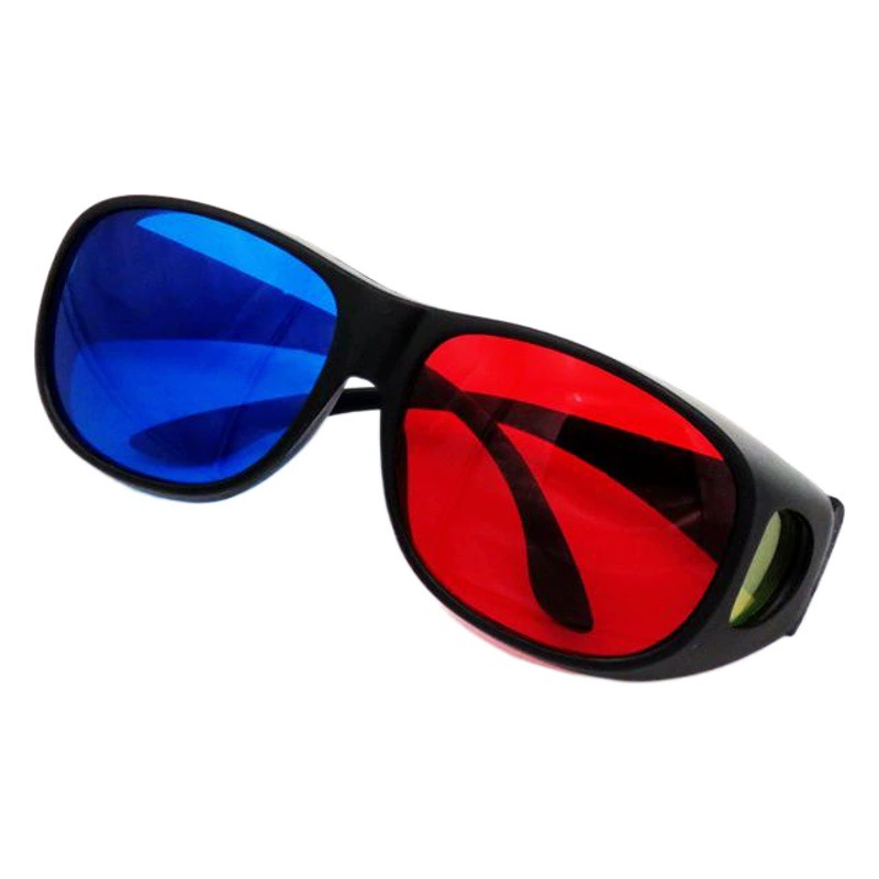 3D очки большой красный синий очки телевизор компьютер кинотеатр завод продаж