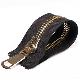 10号15号金属拉链白金欧款牙大拉锁服装箱包皮衣拉链条批发zipper