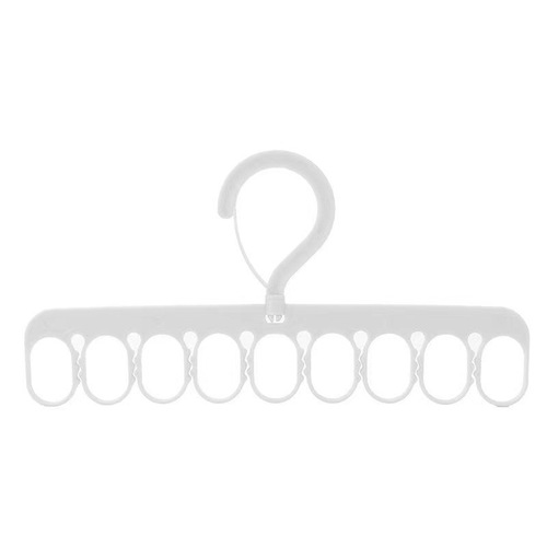 Hat rack, socks rack, rotatable 8-hanging windproof underwear rack, multi-functional home wardrobe storage