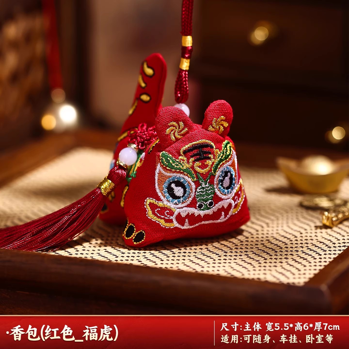 Nuevo regalo del año del caballo bolsas de caqui colgantes hechos a mano productos terminados de yu