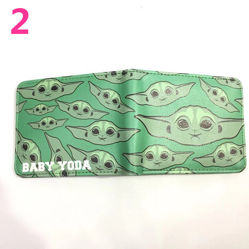 Baby Yoda maestro corto billetera Star Wars estudiante Monedero