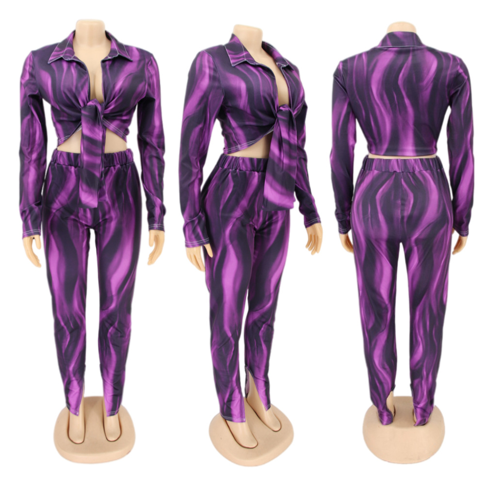 Women Clothing Special Top Product Special Printing High Elasticity Sexy Suit