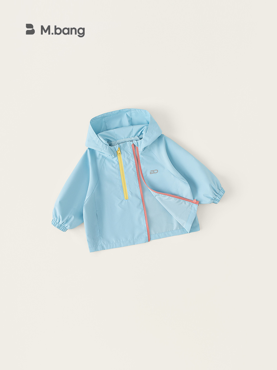 Yubao ropa infantil primavera nuevo dibujos animados doble cremallera chaqueta para niños cardigans chaqueta con capuz