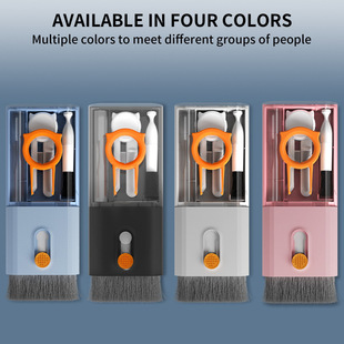 Cross-border computer cleaning brush ten-in-one multi-function pen cleaning set Bluetooth headset keyboard mobile phone cleaning camera