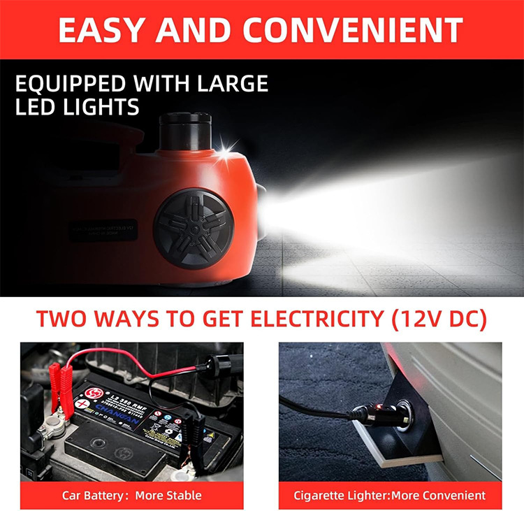 12V Car Multifunctional 0kg Piece Set Outdoor Portable Tire Changing Tool Wholesale Car Kit