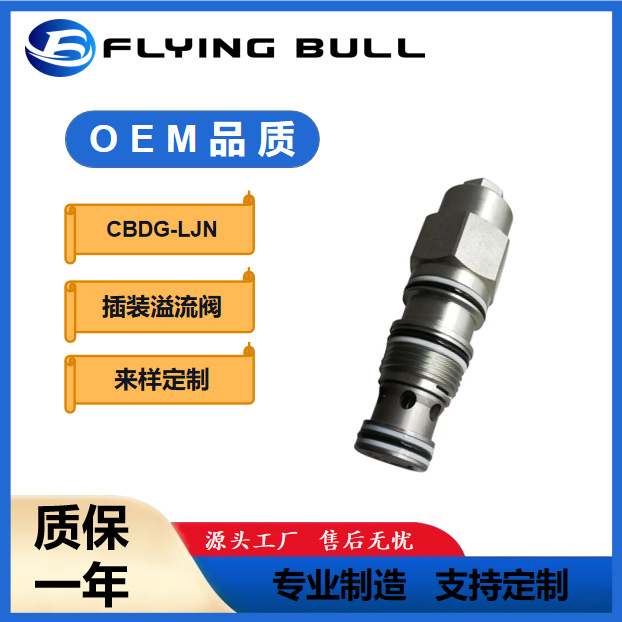 平衡阀液压 抗衡阀先导调压阀CBDG-LJN液压马达平衡阀工程配件