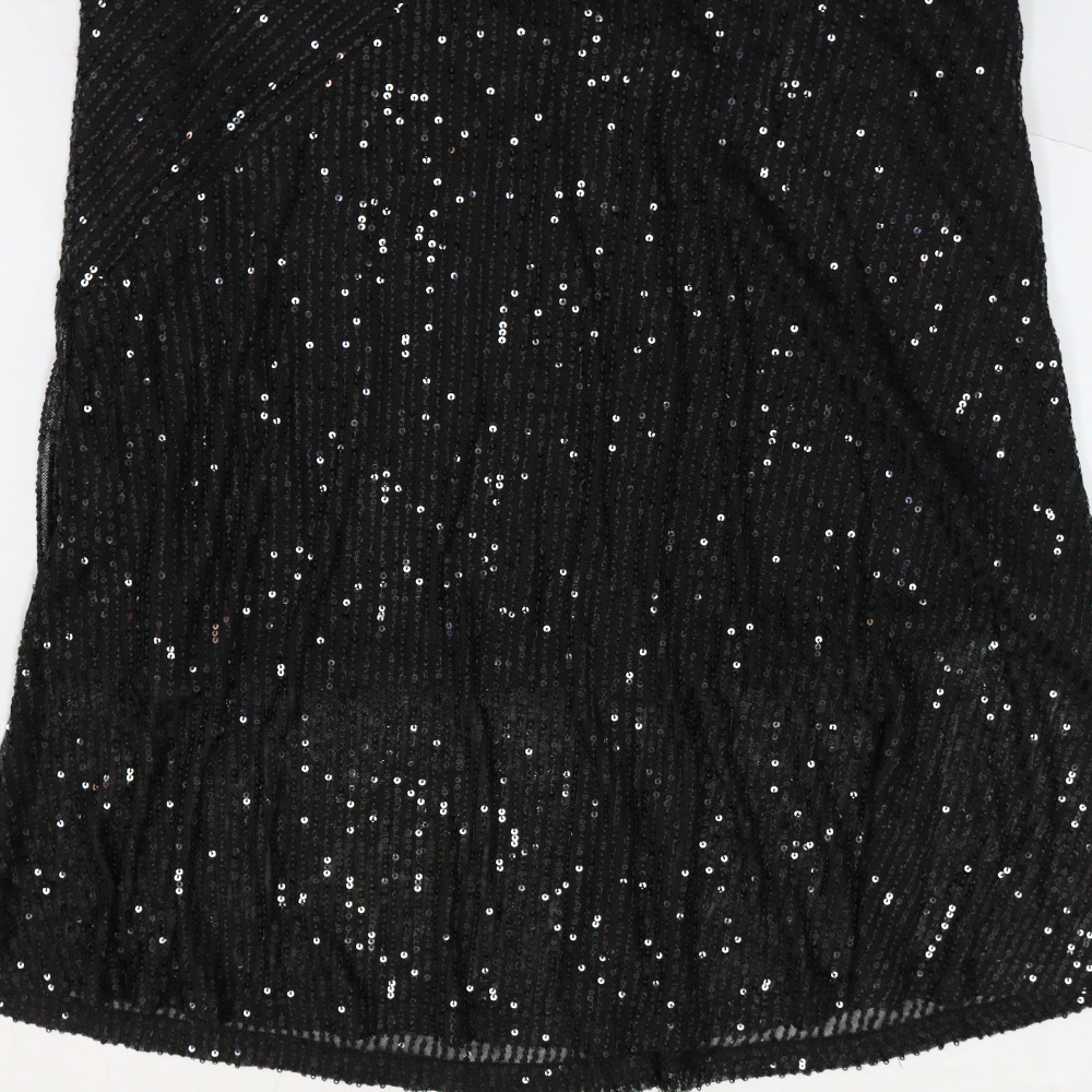 Sexy Tube Top Dress Satin Stitching Sequined Fishtail Dress Women Dress