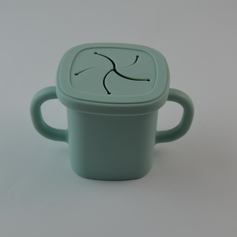 Snack cup macaron blue blue