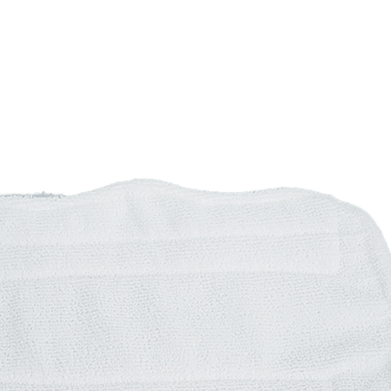 Factory Direct supply fiber S3101 steam mop replacement pad wholesale white Velcro shark mop cloth head