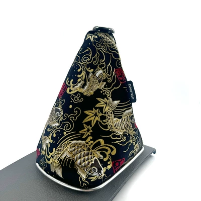 Chinese style and wind JDM modified and wind gear handle set car personality gear handle dust cover manual automatic (Sürətlər qutusu və əl tormozu başlıqları) - carp