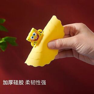 New cute dustproof and leak-proof multi-function cup lid sealed cup lid creative cartoon silicone lid wholesale