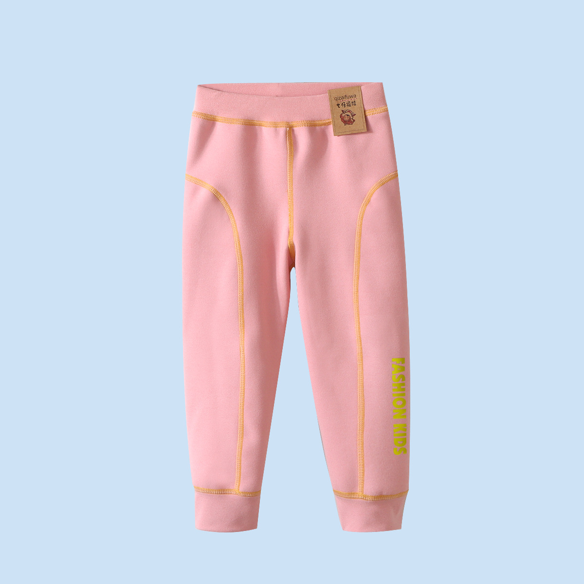 Pantalones de otoño para niños pantalones de calentamiento gruesos para niñas niños pantalones de algodón para estudiantes sin hueso de terciopelo leggings al por mayor