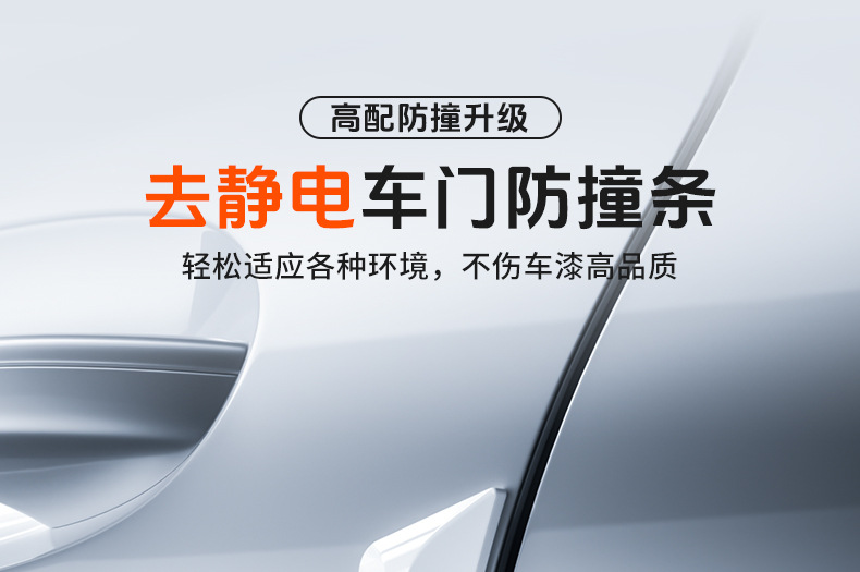 High-End Car Anti-Collision Strips to Remove Static Electricity, Anti-Scratch and Anti-Collision Body Door Protection Strips, Car Rearview Mirror Anti-Collision Stickers