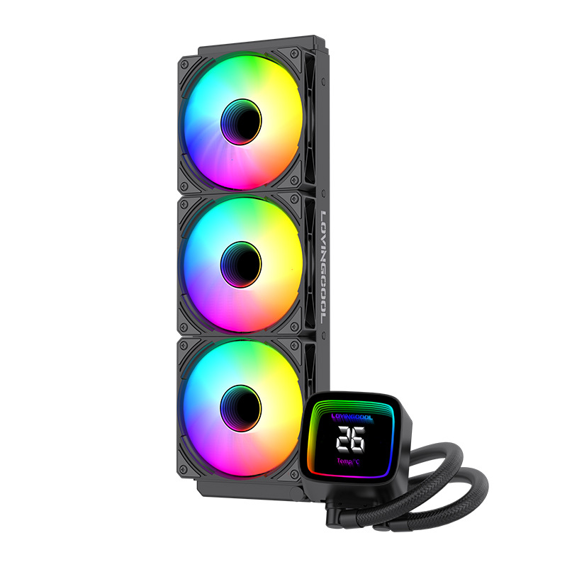 Cross-espejo HK todo en uno enfriado por agua CPU disipador de calor argb ventilador de chasis interAMD placa base universal 360 refrigerado por agua