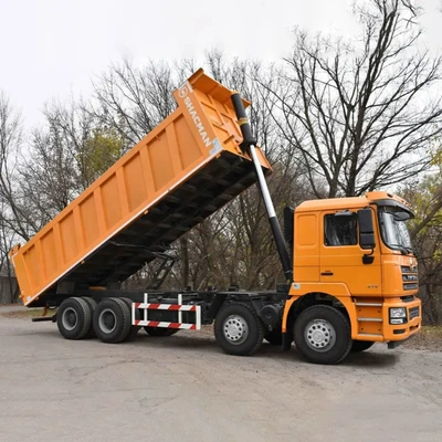 Yük maşınları Rear-Eight-Wheel-Drive Dump Truck, Rear-Turning Dump