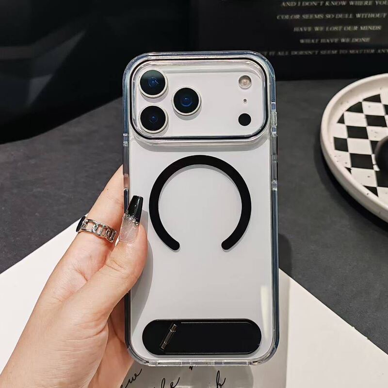适用高透支架苹果iPhone17promax亚克力磁吸17air手机壳16p保护套|undefined