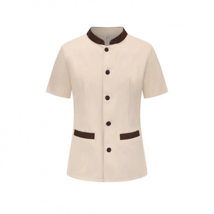 Cleaning Clothes Short-Sleeved Summer Female Hotel Room Aunt Cleaning Work Clothes Housekeeping Property Cleaner Suit